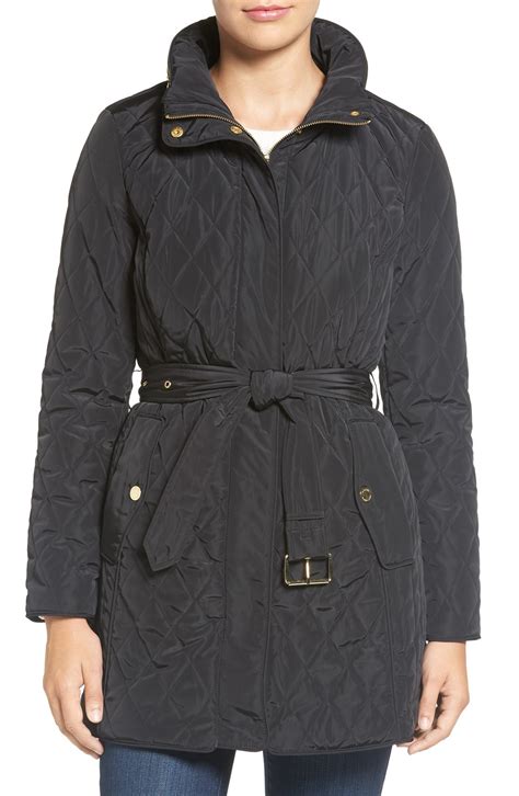 michael kors quilted jacket|michael kors waterproof jacket.